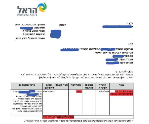 תביעת צנתור לב שאושרה